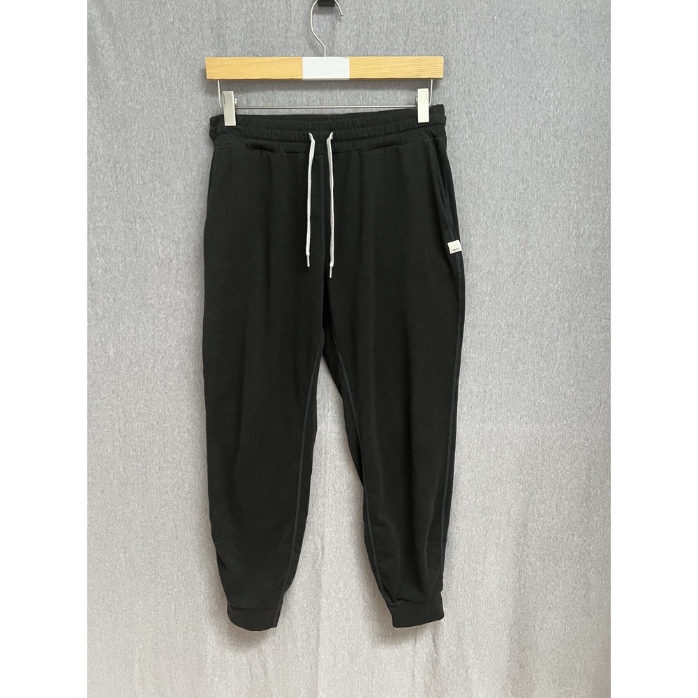 Vuori Performance Jogger Womens Sz M Black Heather Long Pants
